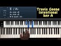 Travis Green INTENTIONAL Piano Chords For Beginners