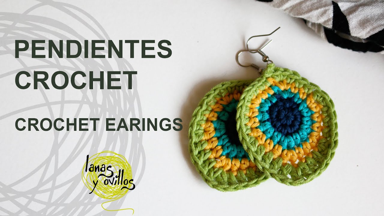 pendientes de ganchillo fotos
