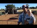 3 girls and 1 horse: horse riding outback