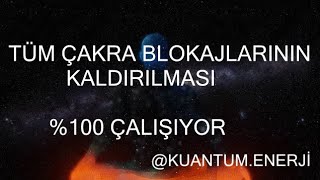 Tüm Çakra %100 Blokaj Açma Çakra Hi̇zalama Aura Temi̇zli̇ği̇ Medi̇tasyon