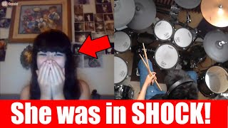 I played the PH Intro on Omegle | Drum Reactions