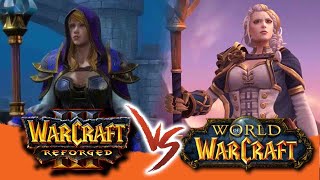 Wc3 Reforged Models Vs Wow Models Warcraft 3 Reforged