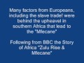 mfecane - causes of the mfecane mfecane - causes of the mfecane