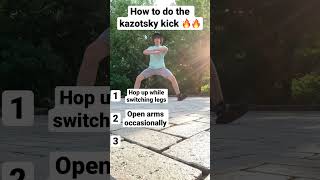 Kazotsky Kick Tutorial Tf2Russian Kick Dance