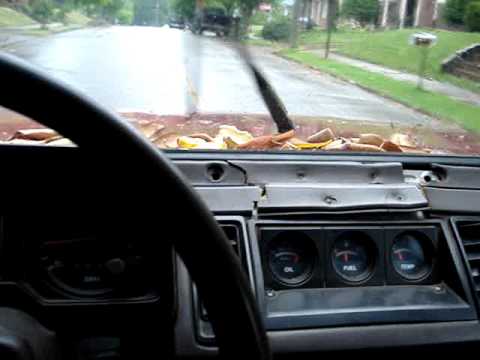 1986 Isuzu Trooper 2 Door Turbo D - Maroon - drive around