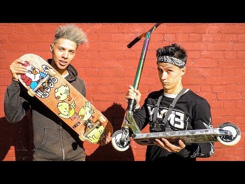 Who Learns Tricks Faster? SKATERS VS SCOOTERS