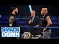 Roman Reigns and Goldberg sign the dotted line: SmackDown, March 20, 2020