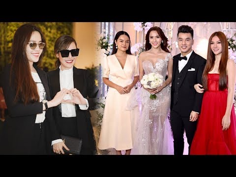 Nam Em, Quế Vân và dàn sao Việt NÔ NỨC tham dự đám cưới Ưng Hoàng Phúc và siêu mẫu Kim Cương!