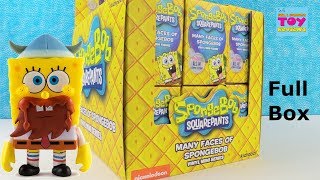 Spongebob Squarepants Many Faces Of Vinyl Figure Series Unboxing | PSToyReviews