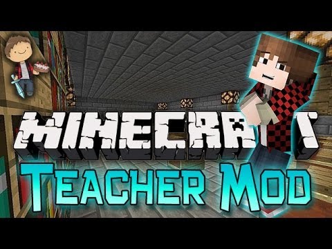 Minecraft: MODDED Teacher w/Mitch & Friends! Smart Moving Mod!