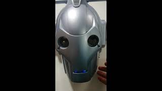 Dr Who Cyberman Helmet Electronic Voice Changer Full Working Order
