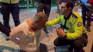 Alkollü Sürücü Patlak Lastikle Kaçtı, Polisi Peşinde Pervane Etti Lahmacunu 80 Liraya Satıyorum