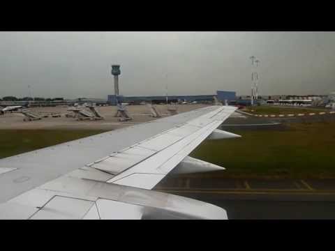 B737-500 Landing At East Midlands Airport - G-BVZE