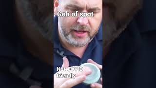 Hatchet Sharpening With A Gob Of Spit Old School Way To Wet Your Stone