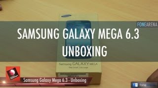 Samsung Galaxy Mega 6.3 Unboxing