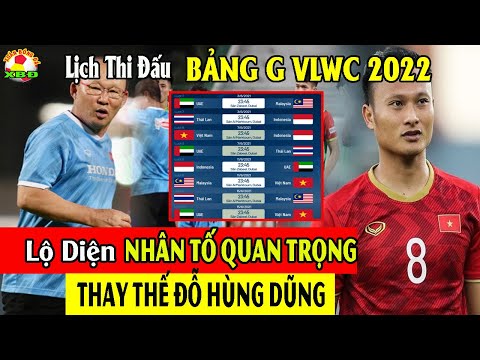 Lịch Thi Đấu Vòng Loại World Cup 2022 Bảng G, Thầy Park Hé Lộ Nhân Tố Thay Hùng Dũng