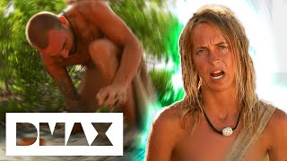 Navy SEAL Fails To Make Fire and Underestimates Partner | Naked and Afraid