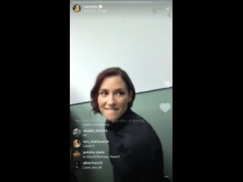 chyler leigh being cute for 2 minutes straight