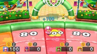 Mario Party 10 Mario Party #191 Toadette vs Waluigi vs Mario vs Daisy Mushroom P