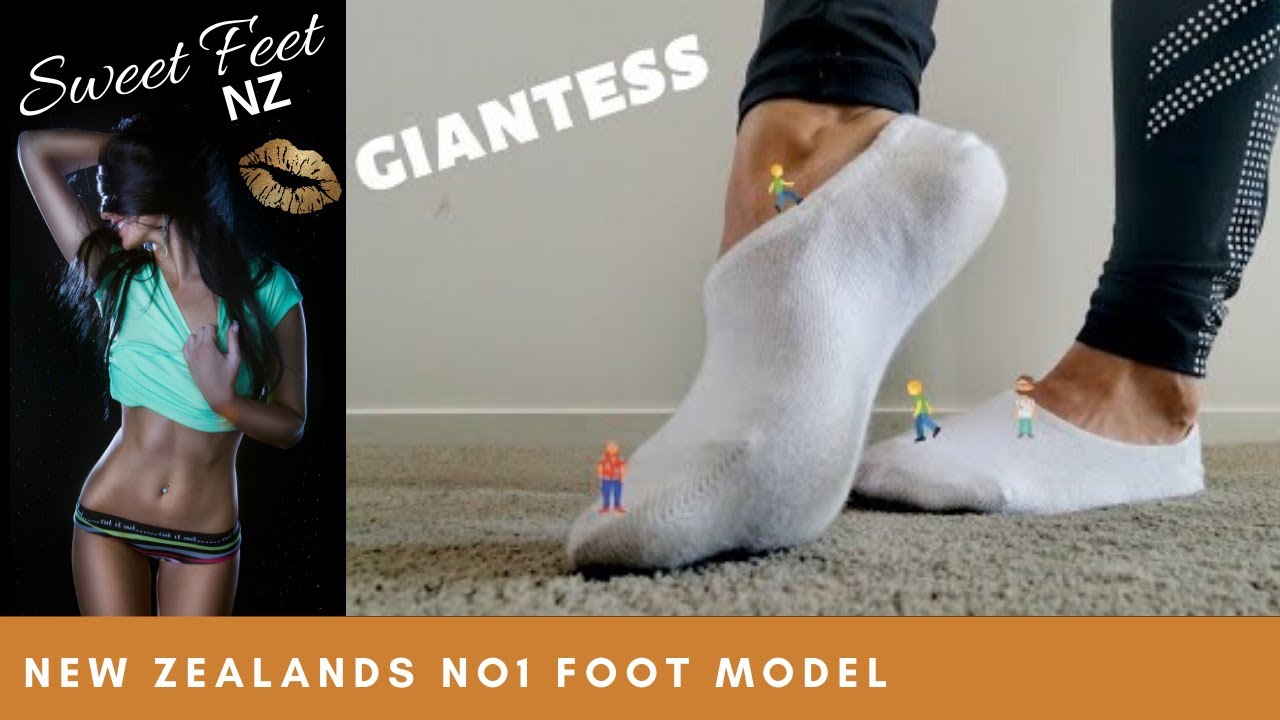 Giantess feet please wear headphones
