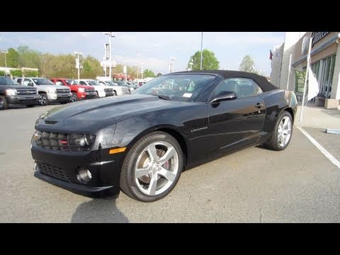 2011 Chevrolet Camaro SS Convertible Start Up Exhaust and In Depth Tour