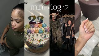 Mini Vlog Fright Fest, We Surprised Aniyah, Gym Session, Fresh Nail Set, Farmers Market..