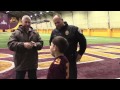 Billy meets Minnesota Coach Jerry Kill