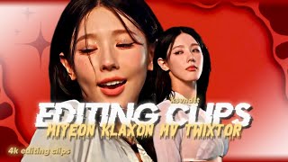 Miyeon Klaxon Mv Twixtor 4K Editing Clips