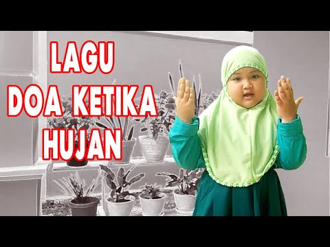 Lagu anak anak TK PAUD doa ketika hujan | Hafalan doa anak TK PAUD || lirik lagu