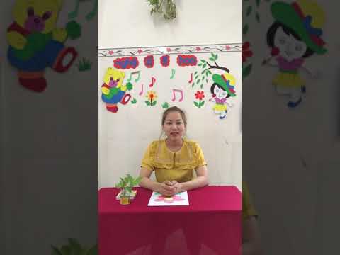 Tạo hình: Tô màu hình bông hoa