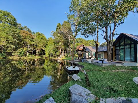 พาชม The LAKE poolvilla ริมทะเลสาบท่ามกลางขุนเขา ที่พัก กาญจนบุรี