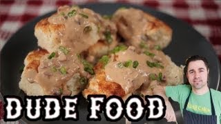 Buttermilk Biscuits with Country Ham Gravy