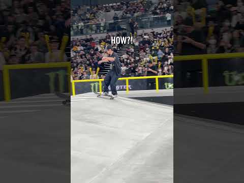 How did Yuto hang onto this Tre Flip? 🤯