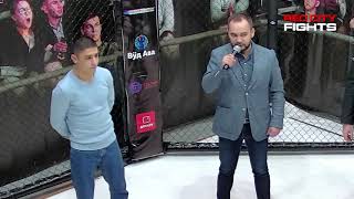 RCF 16 Лобанов Сергей и Ёсинхон Дедаханов слова на турнире RED CITY FIGHTS 16