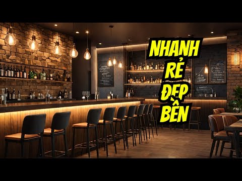 TRANG TRÍ QUÁN NHẬU BẰNG TRANH 3D DÁN TƯỜNG | Xưởng Tranh Tân Thành