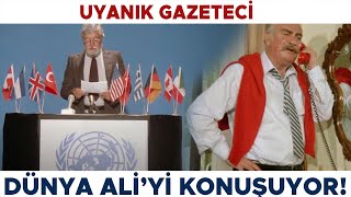 Uyanık Gazeteci Türk Filmi Tüm Dünya Aliyi Konuşuyor Kemal Sunal Filmleri