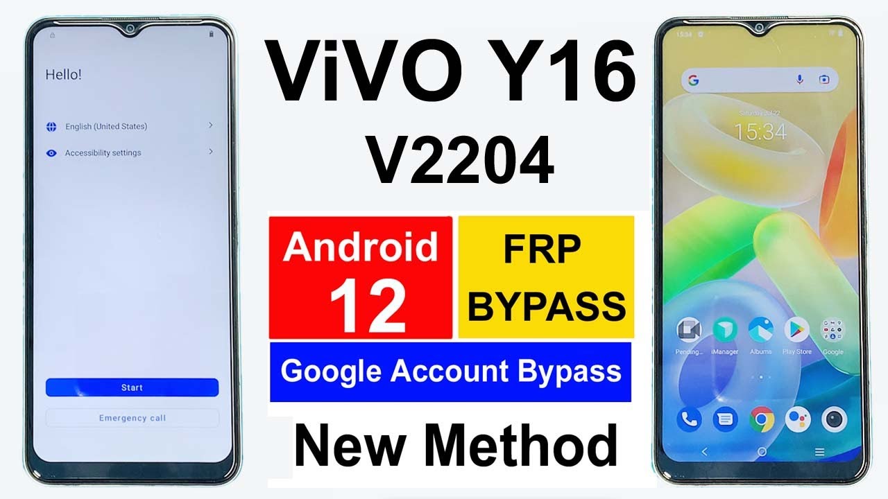 Vivo Y16 Frp Bypass Android 12 | Vivo Y16 Google Account Vivo Y16 Frp Bypass Android 12 | Vivo Y16 Google Account