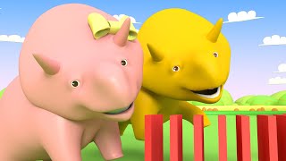 Aprender com o Dino - Aprenda formas com peças de dominó - Aprender em português 👶 Aprender com o Dino - Aprenda formas com peças de dominó - Aprender em português 👶