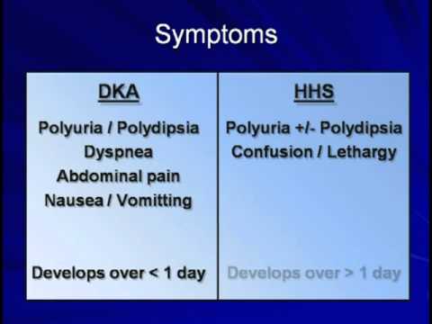 Hyperglycemic Crises DKA and HHS Part 1 of 2