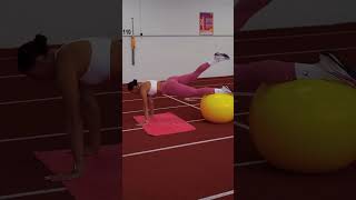 Maryna Bekh-Romanchuk Showing Her Training Drills