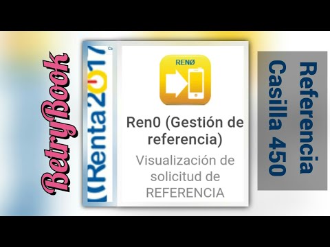 Renta 2017-Año 2018- Obtener referencia y casilla 450 para declaración RENO