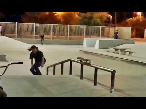 Double Board Bs Lipslide Grind Shuv Out!! - WTF - Thomas Turner