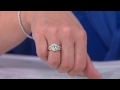 Paraiba Tourmaline & Diamond Ring 14K Gold 0.80 ct tw with Jill Bauer