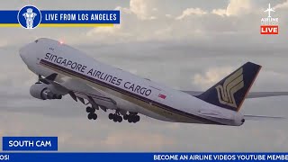 9+ HOURS 🔴LIVE Early Morning Action at Los Angeles International Airport (LAX) + ATC