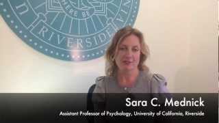 Sara Mednick: UCR Sleep Researcher Discusses her Latest Discovery