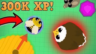 Mope.io Killing A 300K Xp Bee Land Monster Gameplay And Soccer World Record..wild Mope Gameplay