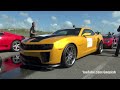 Camaro Bumblebee Transformers Edition - Trying a donut!