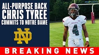 Four-star running back Chris Tyree latest commit in Notre Dame's 2020 class | 247Sports