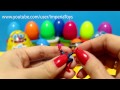 20 surprise eggs kinder surprise maxi thomas spongebob