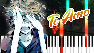 Te Amo -  Melodía Triste  / Piano Tutorial / Piano Sad